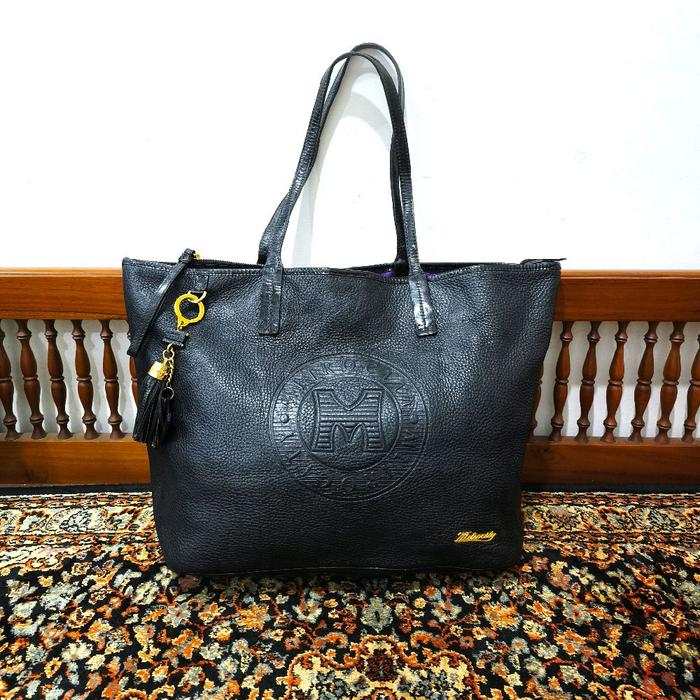 tas Tote bag metrocity italy warna hitam