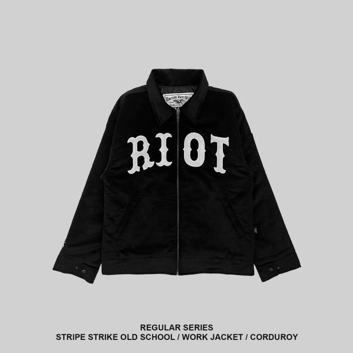 RAWTYPE RIOT Stripe Strike Old School - Black