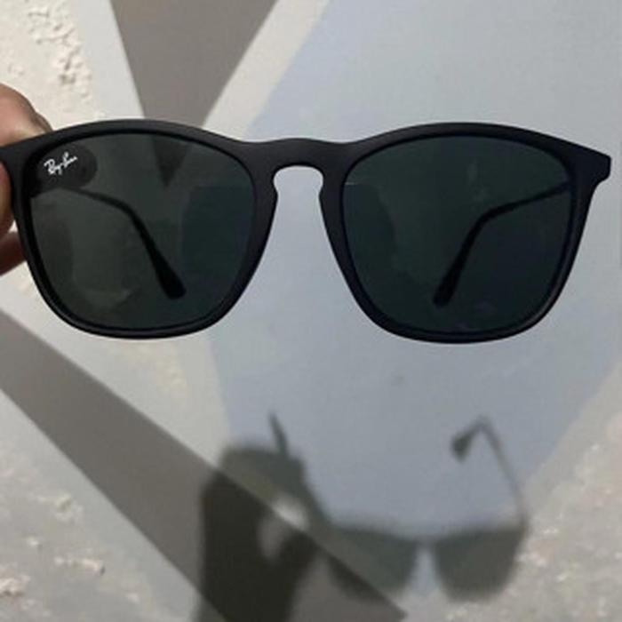 Kacamata RayBan Chris Hitam Doff Secen Original