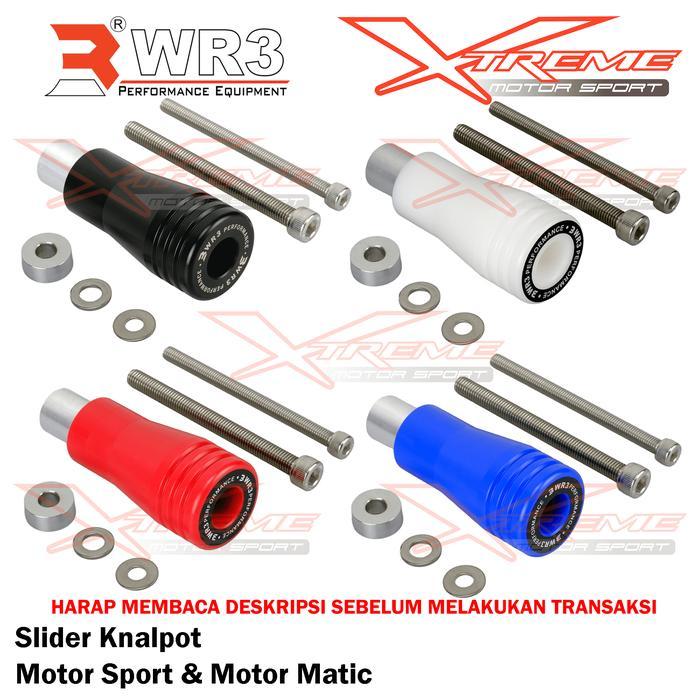 Discount Slider Knalpot Wr3 / Exhaust Protector Wr3 Universal Motorcycle