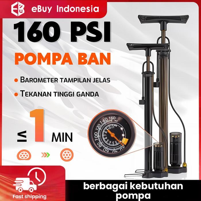 Pompa Ban Premium Portable Pompa tekanan Sepeda Pompa Motor Pompa