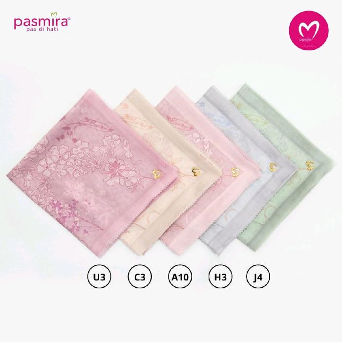jilbab pasmira - scarf halwa voal premium