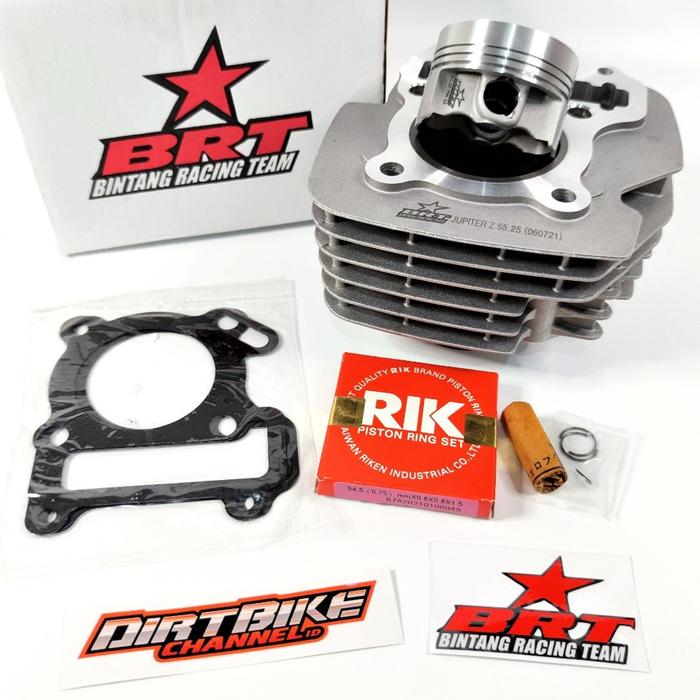 TERSEDIA Blok BRT Jupiter Z Vega R Piston Forged 55 55.25mm Bore Up 130cc