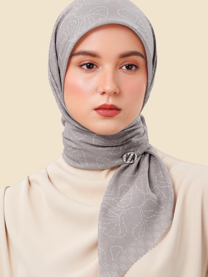 Spesial Zytadelia Sashiko Scraves Series - Taupe