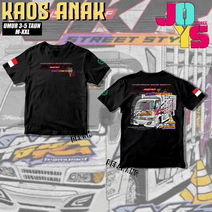 RFR031 - Kaos ANAK Truk Elf Kaos Truk Terbaru Kaos Truk Terlaris