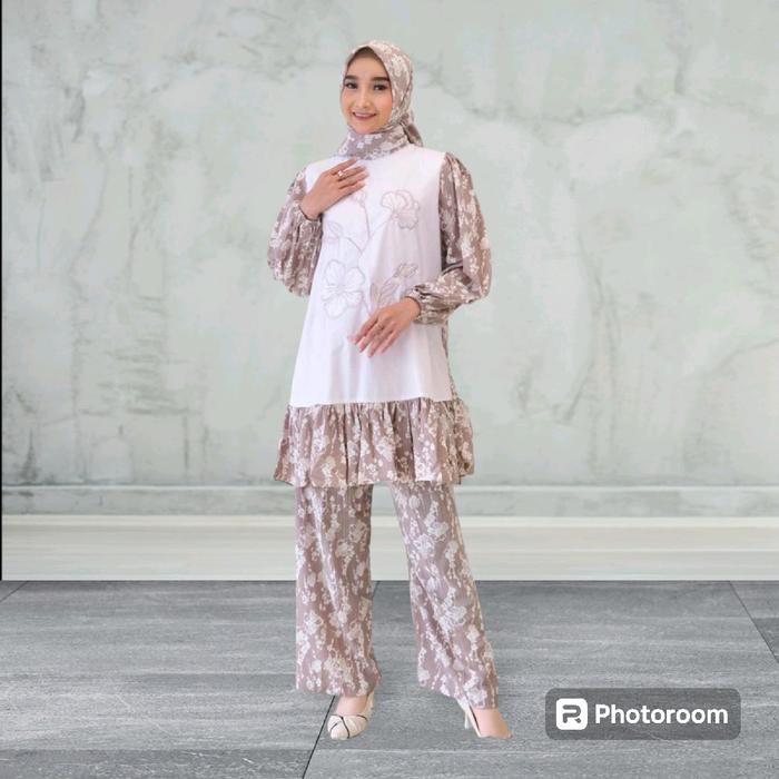 Ardela Set Include Hijab | Setelan Baju Wanita Include Hijab