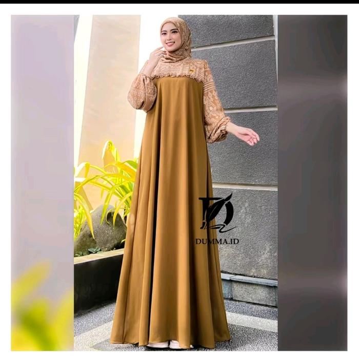 GAMIS CERUTY WARNA KUNING KUNYIT