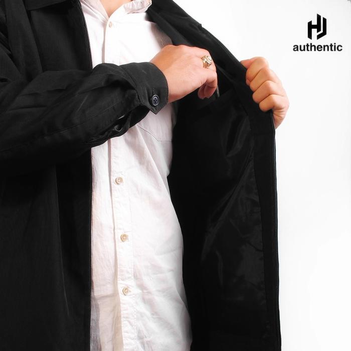 Terbaru Jasket Pria Cotton Premium Hitam Jaket Boss Formal Semi Jas Kantor
