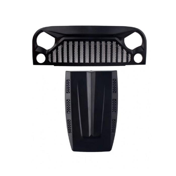 RC Car Air Inlet Grille Front Face Engine Hood Replacement Parts For