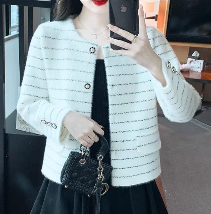 ARSOFASHIONSHOPS / Cardi Rajut Bulu Lis Warna 2916 / Kardigan Wanita Fashion Kekinian Outher Rajut K
