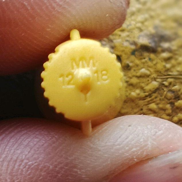 Lasdop kuning 4mm model 3m murah isi 1.000pcs