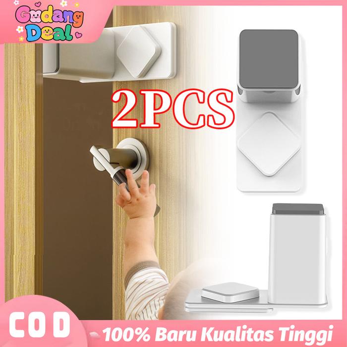 2pcs Door Stopper Pengaman/Penahan Pintu Karet Penahan Pintu Door Stopper  Door Protector