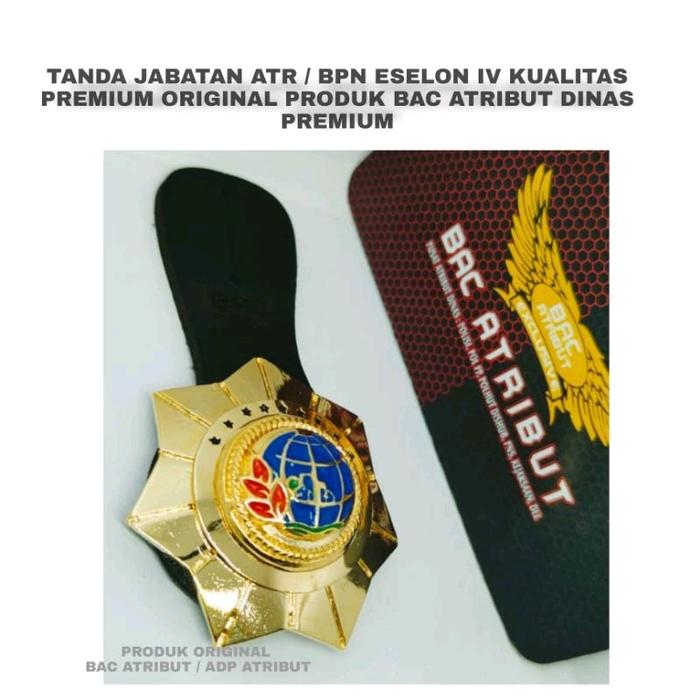 TANDA JABATAN TANJAB ATR-BPN ESELON 4