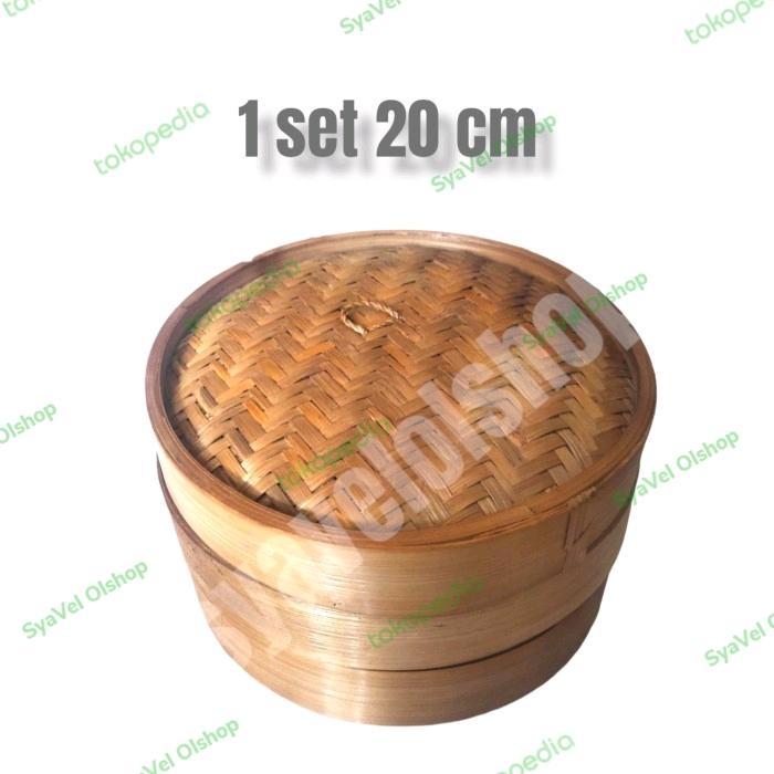 klakat/kukusan bambu dimsum 20cm