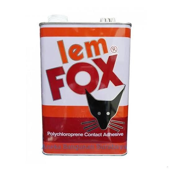 lem kuning fox galon 2.5 kg / lem fox kuning serbaguna 2,5 kg galon