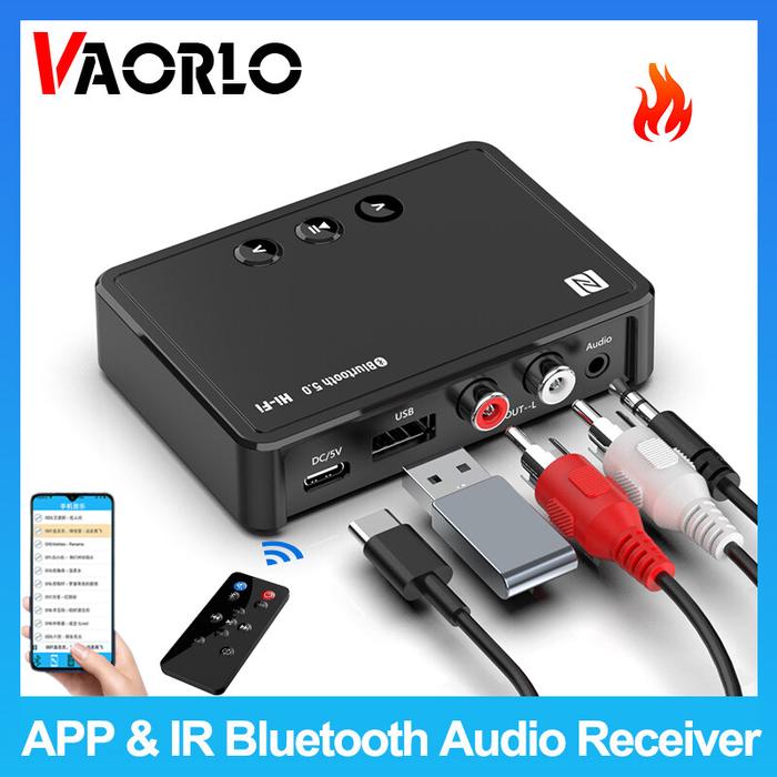 VAORLO M10 Adapter Audio Multifungsi, Adaptor Audio Kontrol Aplikasi