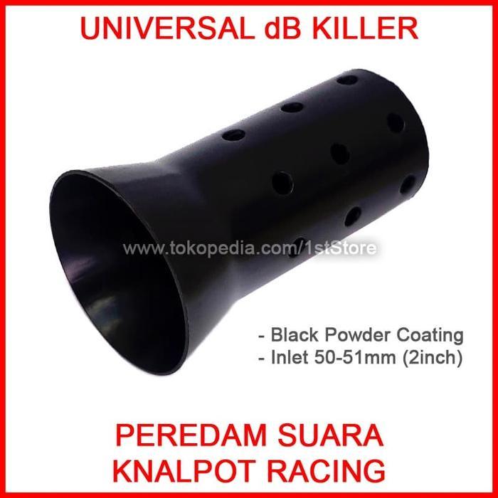 dB Killer Universal 50-51mm Peredam Suara Knalpot Racing Akrapovic DLL