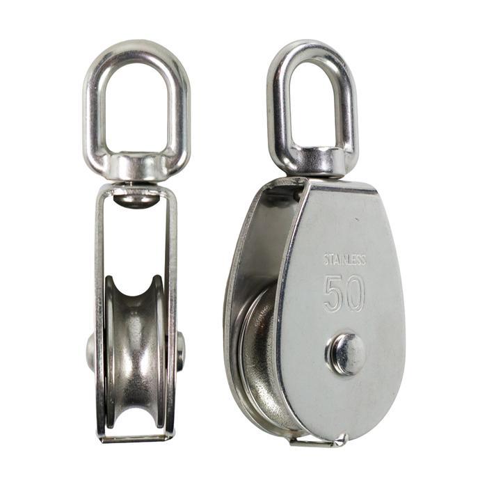 Katrol Kerekan Mini Manual Burung Timba Serbaguna Stainless Steel Berkualitas