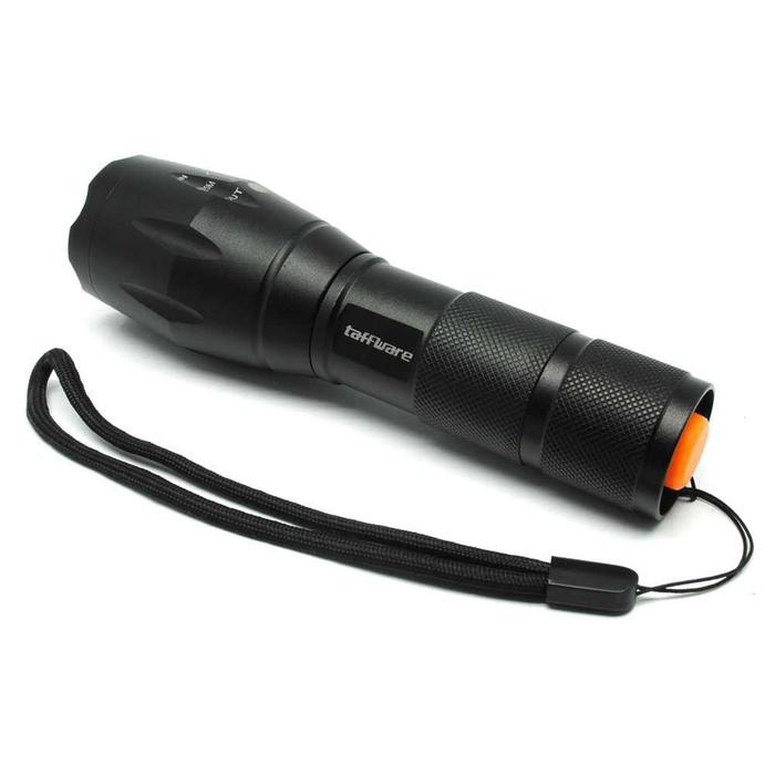 [COD] Senter LED Super Terang Cree XM-L T6 + Baterai 18650 + Charger