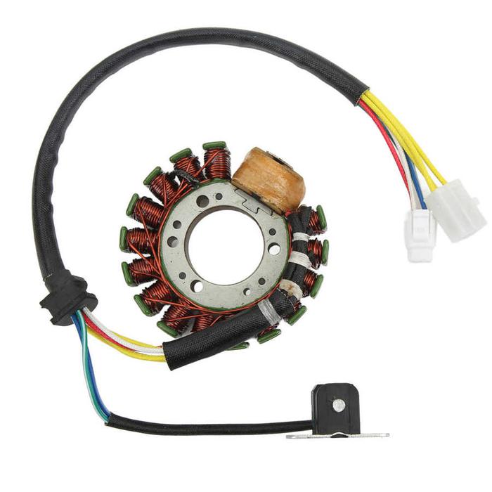 Stator Koil Isolasi Kabel Kuat Konduktivitas Magnetik Motor Stator
