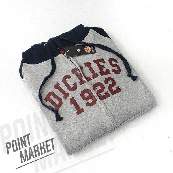 JAKET SWEATER HOODIE ZIPPER DICKIES 1922 ABU NAVY