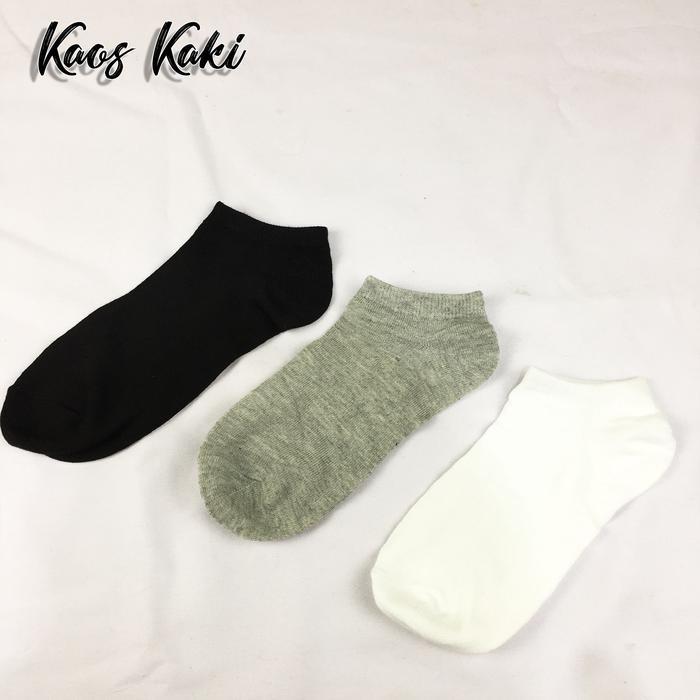 kaos kaki kutu air kaki kaos pendek semata kaki pria & wanita polos pergelangan kaki Dewasa Lembut R