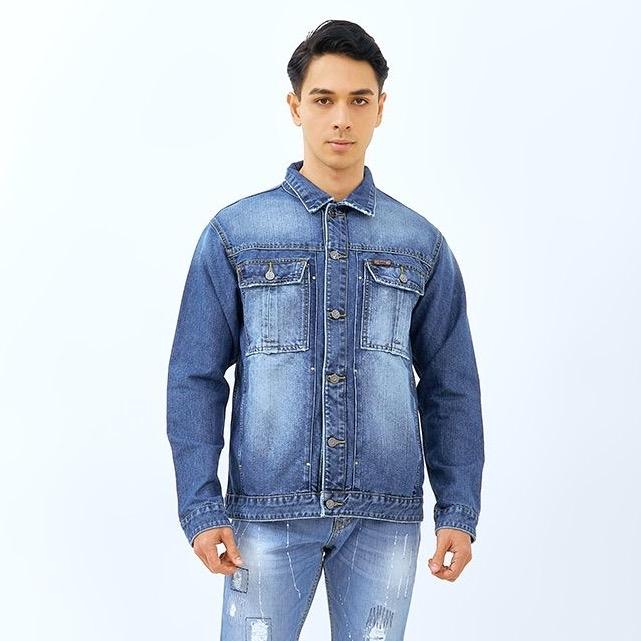 MJF142OP JAKET DENIM PRIA LOIS ORIGINAL - JAKET JEANS