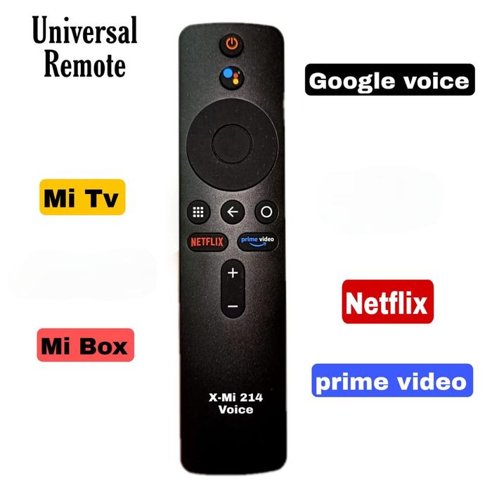 Remote Universal XiaoMi untuk Mi Tv dan Mi Box Voice seperti ORIGINAL