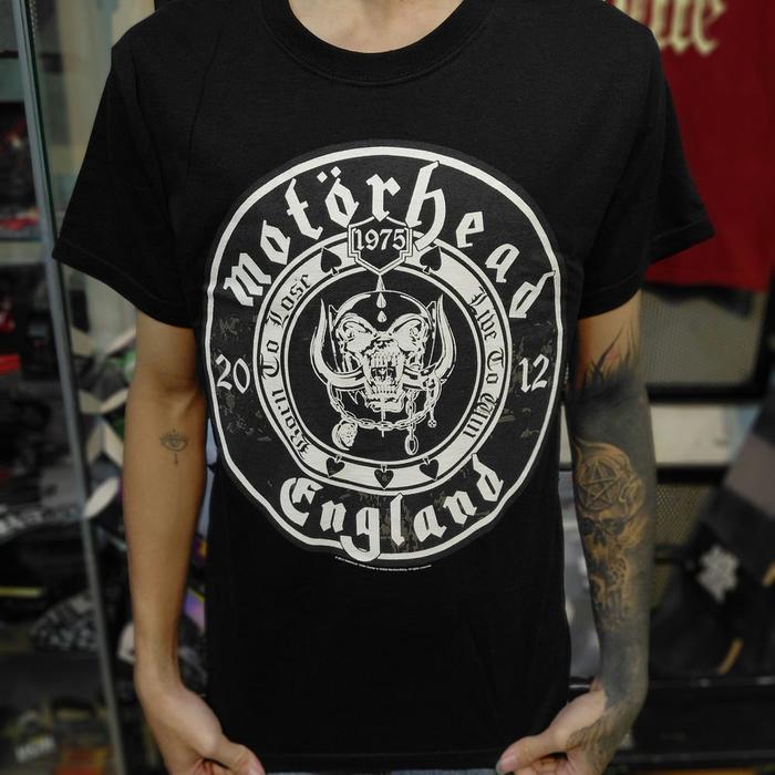 T Shirt Band Official MOTORHEAD - USA TOUR 2012