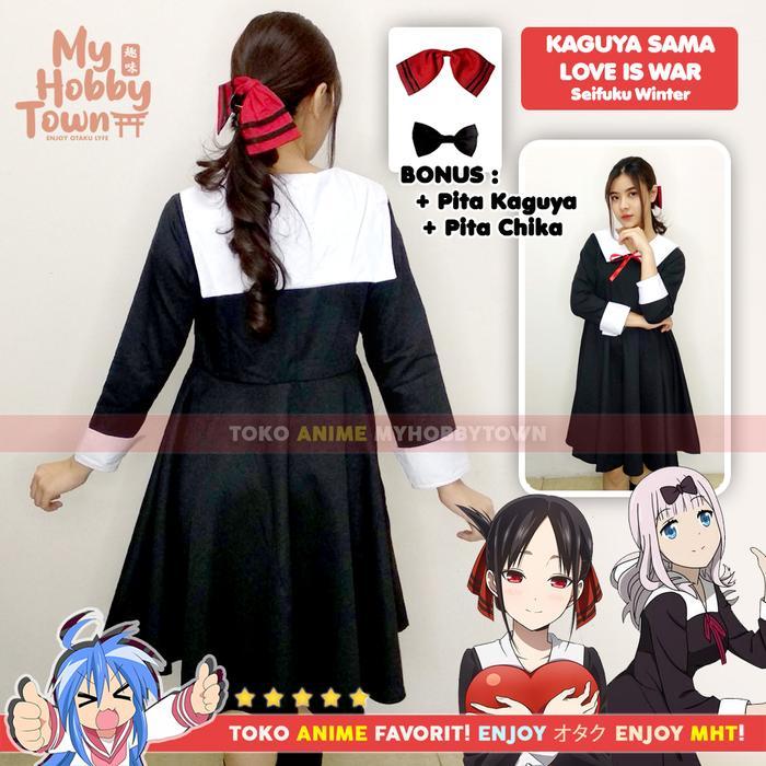 Seifuku Kaguya-Sama Love Is War - Kaguya Shinomiya Chika Fujiwara
