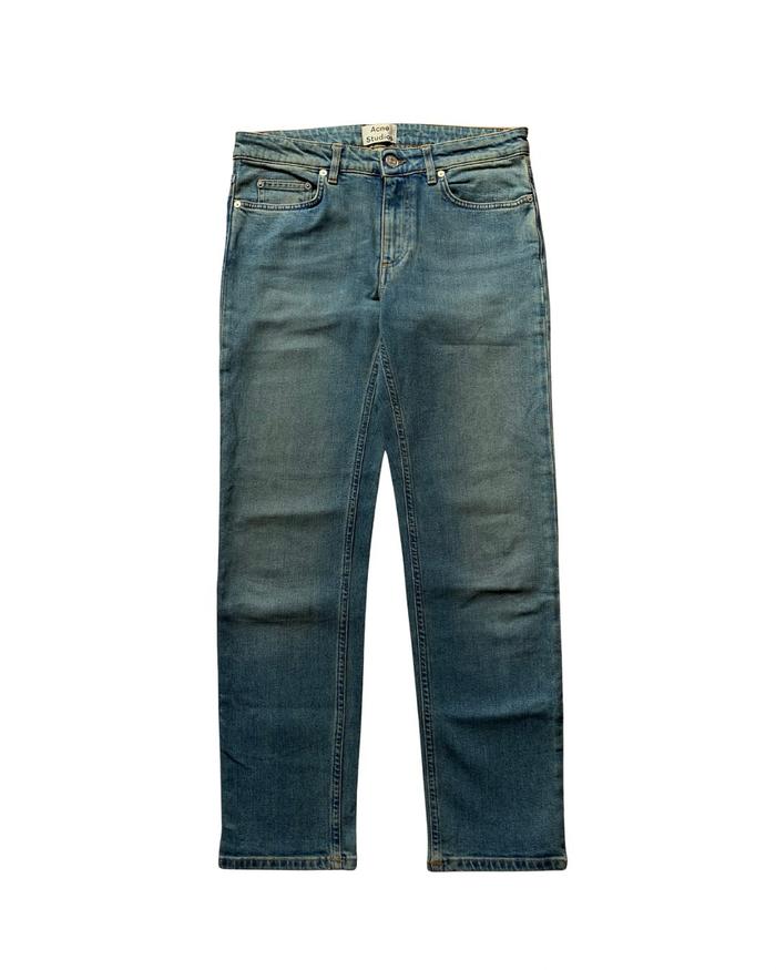 Authentic / Original Acne Studios – ROW CARTER Straight Denim Trousers (Blue)