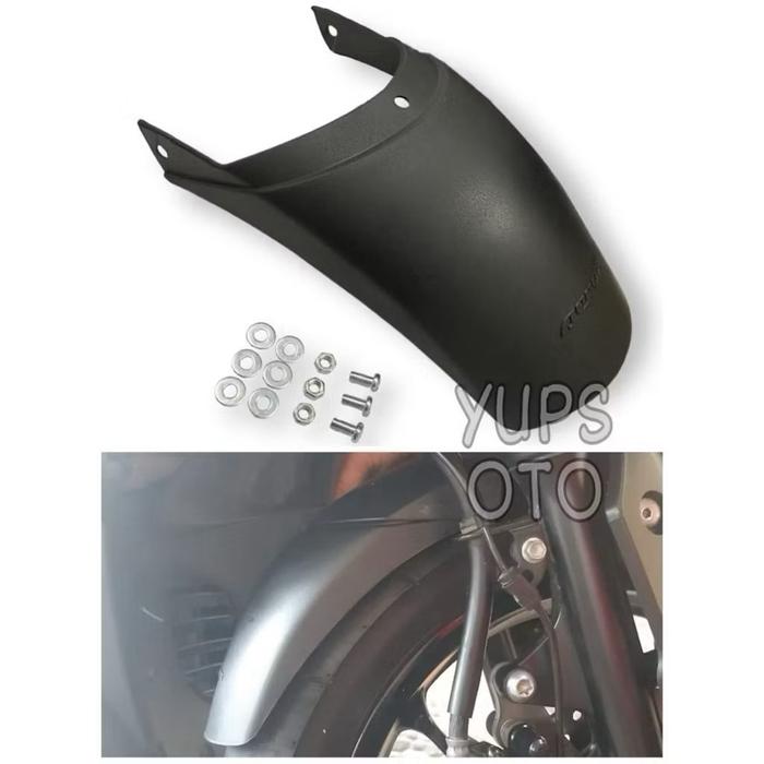SAMBUNGAN SPAKBOR DEPAN YAMAHA AEROX MUDFLAP AEROX MUD FLAP AEROX SAMBUNGAN SPAKBOR YAMAHA AEROX S