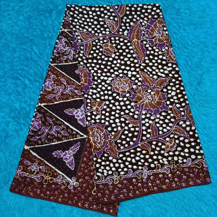 Sarung Batik Tulis Lasem krecak ungu