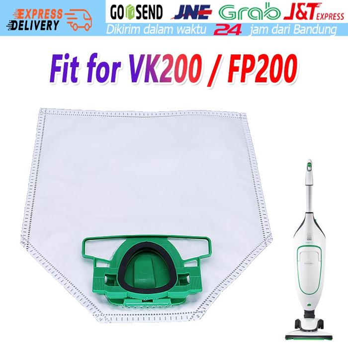 6PCS Kantong Debu Vacum Cleaner Vorwerk Kobold VK 200 FP200 Dust Bag