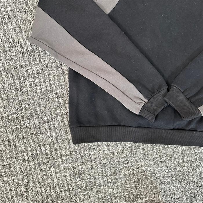 Mertra Black Hoodies Men Women Pure Cotton Casual Hooded Pullovers Embroidery Logo Sweatshirts