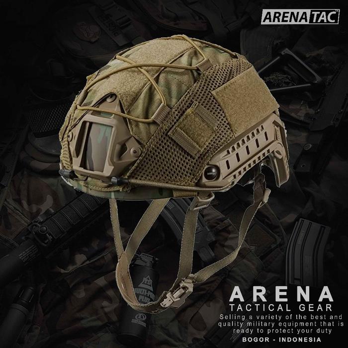 COVER HELM TACTICAL CAMUFLASE / COVER HELM BALISTIK