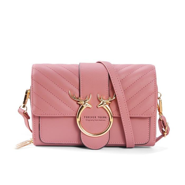 NEW Tas Selempang Kulit Wanita Dompet Cewek Multifungsi FY C270-9