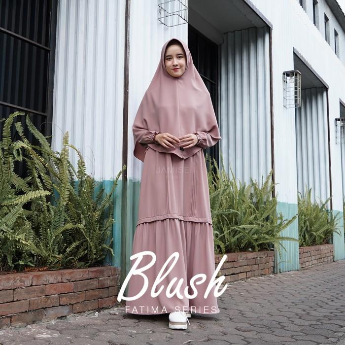 Murah Fatima Series - Blush | Gamis Set by Jamise Non COD
