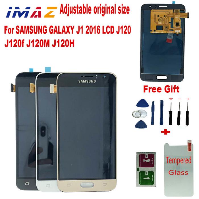 IMAZ Adjust Brightness LCD For Samsung Galaxy J1 2016 J120 J120F