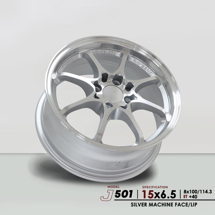 J501/CE28 8 SPOKE SMF/LIP VELG JF LUXURY R15