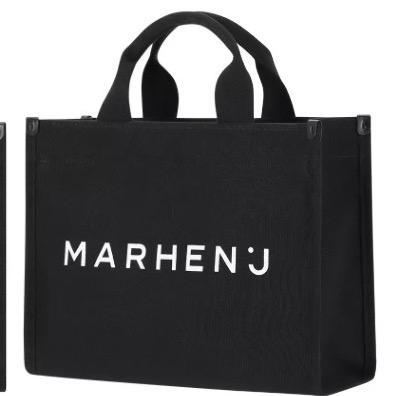 PRELOVED Marhen J Robin Bag Tas Korea Marhen.J Besar Large Original Second Bekas Hitam All Black App