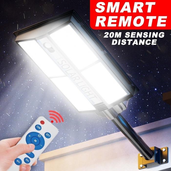 lampu tenaga surya lampu jalan tenaga matahari otomatis 2000W Lampu sensor LED Ready Stock Solar Sen