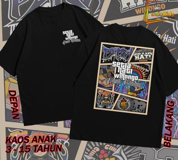 KAOS ANAK "SH Winongo GTA VOL.3" - PSHW/SH Winongo/SH/PENCAK SILAT/1903