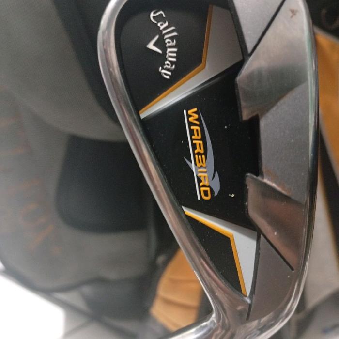 STIK GOLF IRON NO 5 CALLAWAY WARBIRD FLEX R SHAFF CALLAWAY GRIP CALLAWAY