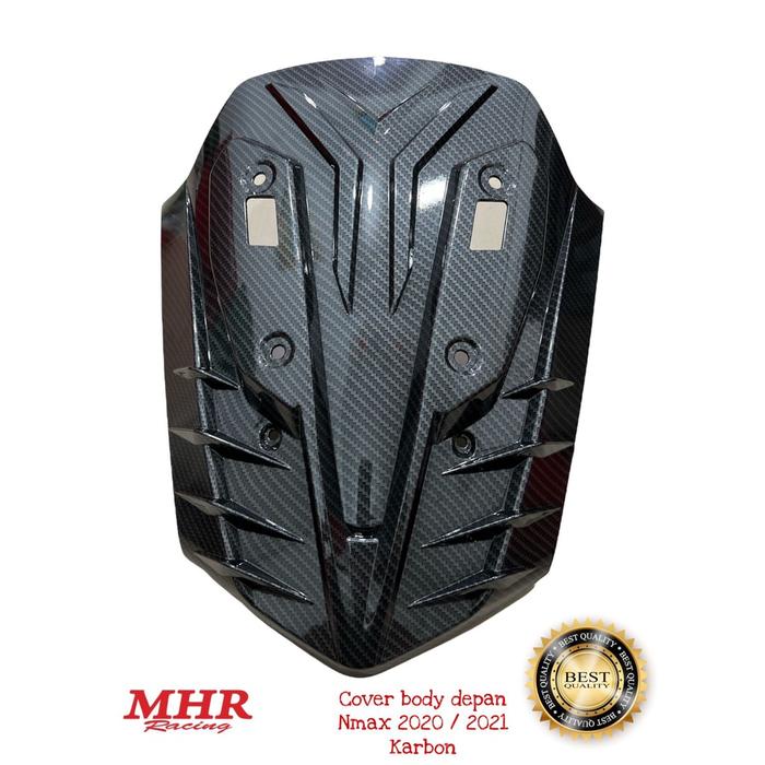 Tutup Cover Tameng Bagian Depan Carbon Nmax-155 2020 / Nmax-155 2021 New Model MHR Original Best Qua