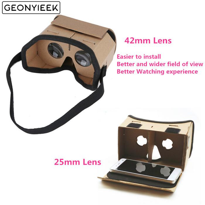 Virtual Reality Glasses Google Cardboard Glasses 3D VR Glasses Movies