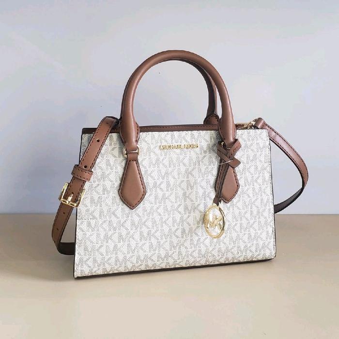 MK Original USA Michael Kors Sheila Small Cz Satchel Authentic Store