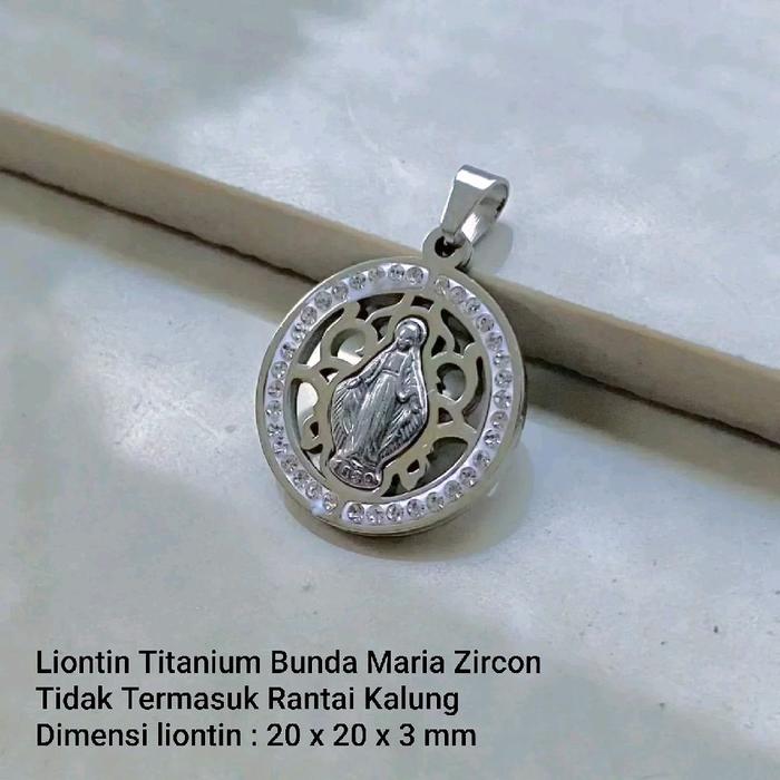 Liontin Titanium Bunda Maria