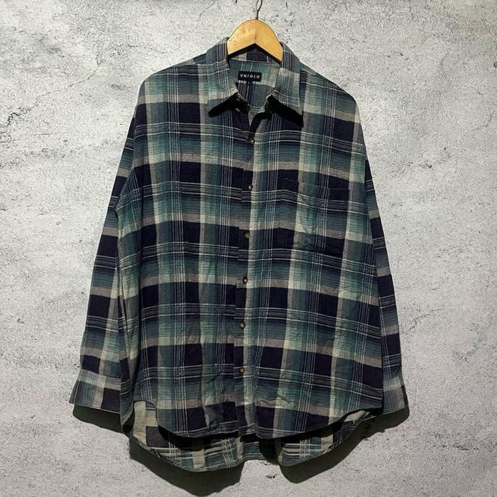 flannel veterano kemeja flannel