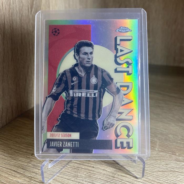 Topps Chrome Last Dance Javier Zanetti
